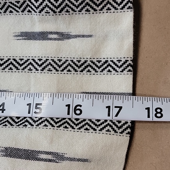 J. Crew Size 00 Cream & Blue Tribal / Boho / Aztec Pattern A-Line Mini Skirt - Picture 6 of 9